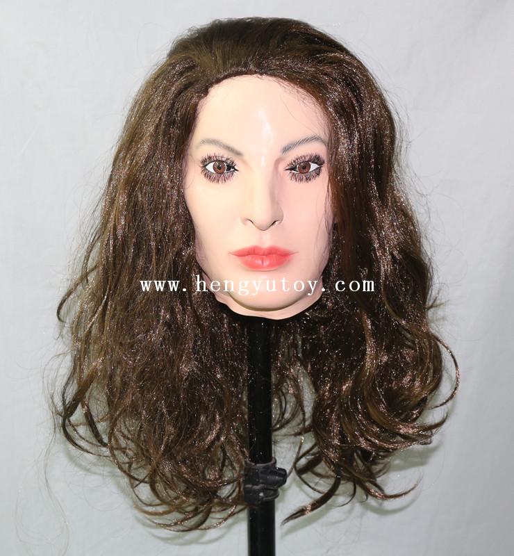 Adult Crossdressing Beauty Female Transgender Mask Man Cosplay Costume